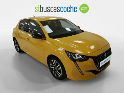 Usado Peugeot 208 Allure 100 CV (73 kW) 2022 Amarillo Utilitario