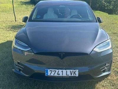 Gris Usado 2018 Tesla Model X SUV | 47.990 € (Precio justo)