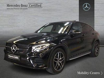 Usado Mercedes GLC250 AMG line 211 CV (155 kW) 2018 Pintura unicolor negra Coupe