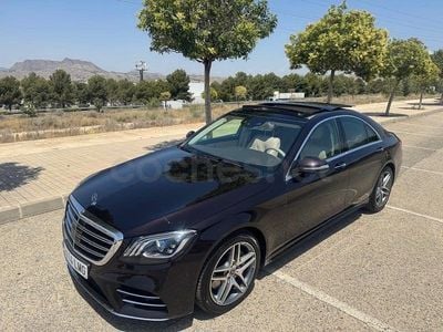 Usado Mercedes S350 286 CV (210 kW) 2021 Negro Berlina