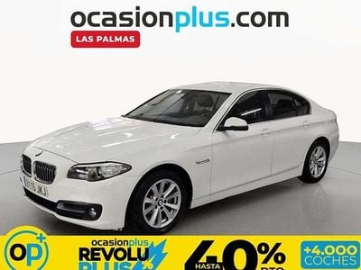 Usado BMW 520 190 CV (139 kW) 2015 Blanco Berlina