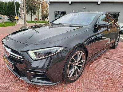 Usado Mercedes CLS53 AMG 435 CV (319 kW) 2019 Gris / plata Berlina
