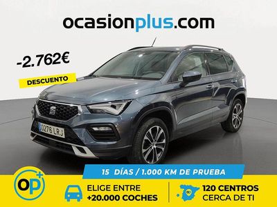 Usado Seat Ateca Style 150 CV (110 kW) 2021 Gris SUV