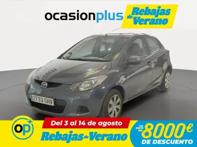 Usado Mazda 2 Active 68 CV (50 kW) 2008 Gris Utilitario