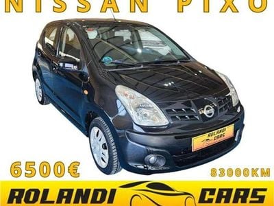 Usado Nissan Pixo Visia 68 CV (50 kW) 2011 Negro Utilitario