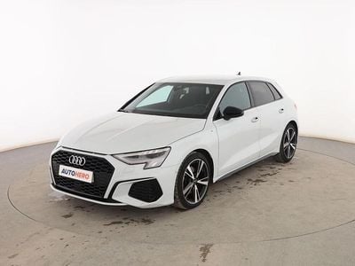 Usado Audi A3 Sportback 150 CV (110 kW) 2021 Blanco Utilitario