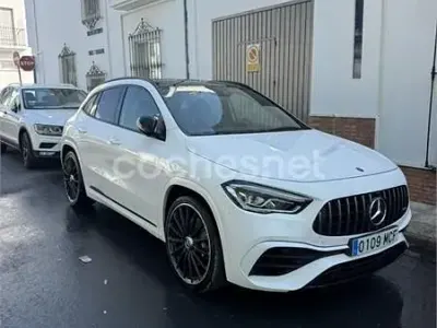 Usado Mercedes GLA45 AMG 421 CV (309 kW) 2021 Blanco SUV