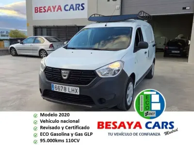 Usado Dacia Dokker Essentiel 109 CV (80 kW) 2020 Blanco Monovolumen