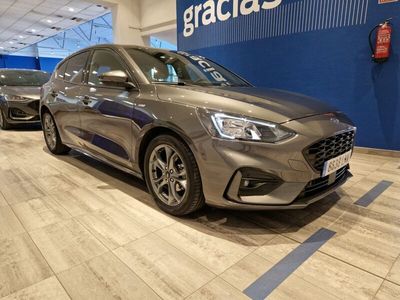 Usado Ford Focus ST-Line 125 CV (91 kW) 2021 Gris Familiar