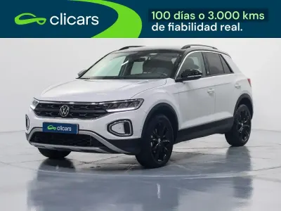 Usado VW T-Roc 110 CV (80 kW) 2023 Blanco SUV