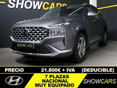 Usado Hyundai Santa Fe 201 CV (147 kW) 2022 Gris SUV