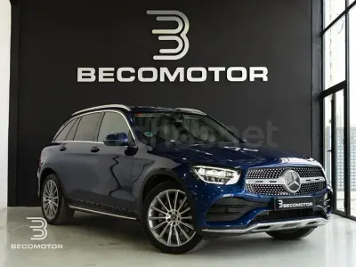 Usado Mercedes GLC200 163 CV (119 kW) 2021 Azul SUV