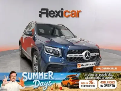 Usado Mercedes GLB200 150 CV (110 kW) 2021 Azul SUV