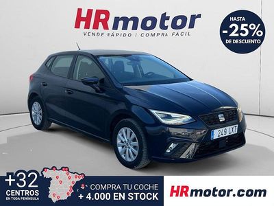 Usado Seat Ibiza Style Plus 110 CV (80 kW) 2022 Negro Berlina
