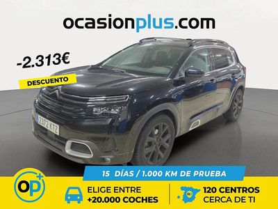 Usado Citroën C5 Aircross Shine 177 CV (130 kW) 2019 Negro SUV