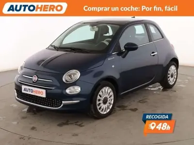 Usado Fiat 500 Dolcevita 71 CV (52 kW) 2022 Azul Berlina