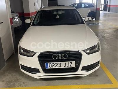 Usado Audi A4 S-Line 136 CV (100 kW) 2015 Blanco Familiar