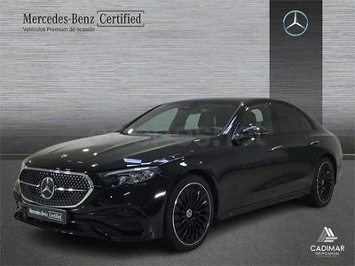 Usado Mercedes E220 197 CV (144 kW) 2025 Negro Berlina