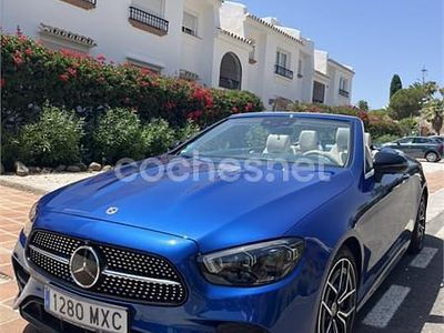 Usado Mercedes E350 299 CV (219 kW) 2024 Azul Descapotable