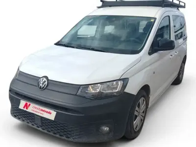 Usado VW Caddy 122 CV (89 kW) 2021 Blanco Monovolumen
