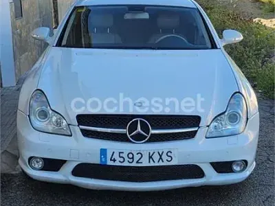 Usado Mercedes CLS320 224 CV (164 kW) 2005 Blanco Berlina