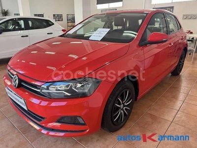 Rojo Usado 2018 VW Polo Advance Berlina | 10.200 € (Precio justo)