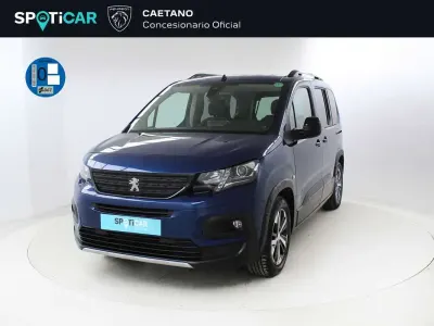 Usado Peugeot Rifter GTi 100 kW (136 CV) 2021 Azul Monovolumen
