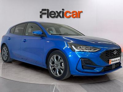 Usado Ford Focus ST-Line 125 CV (91 kW) 2023 Azul Berlina