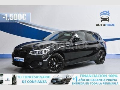 Usado BMW 120 190 CV (139 kW) 2018 Negro Utilitario