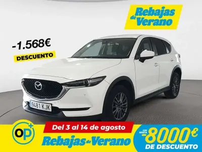 Usado Mazda CX-5 150 CV (110 kW) 2018 Blanco SUV