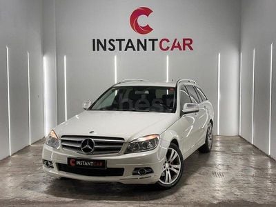 Usado Mercedes C180 Avantgarde 156 CV (114 kW) 2008 Blanco Familiar