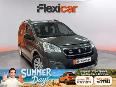 Usado Peugeot Partner Tepee Active 110 CV (80 kW) 2018 Gris Monovolumen