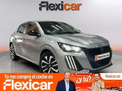 Usado Peugeot 208 Allure 100 CV (73 kW) 2024 Gris Utilitario