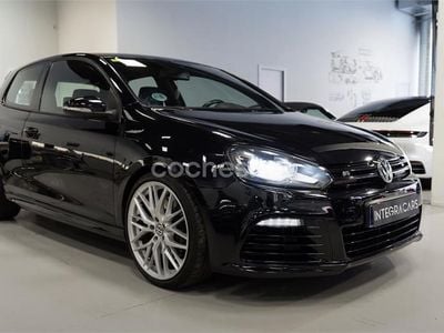 Usado VW Golf VI R 270 CV (198 kW) 2011 Negro Utilitario