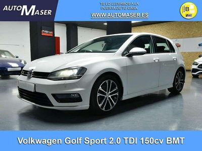 Blanco Usado 2015 VW Golf VII Sportline Utilitario | 11.700 € (Precio justo)