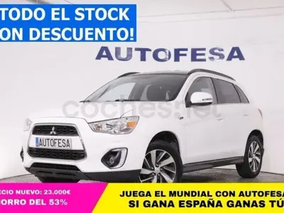 Usado Mitsubishi ASX Motion 117 CV (86 kW) 2014 Blanco SUV
