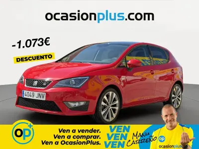 Usado Seat Ibiza Crono 90 CV (66 kW) 2016 Rojo