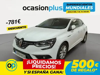 Usado Renault Mégane Zen 130 CV (95 kW) 2017 Blanco Berlina