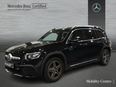 Usado Mercedes GLB200 AMG line 150 CV (110 kW) 2022 Negro noche SUV