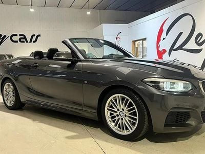 Brugt BMW 218 136 HK (100 kW) 2019 Grå Cabriolet