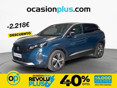 Usado Peugeot 3008 Allure 130 CV (95 kW) 2023 Azul SUV