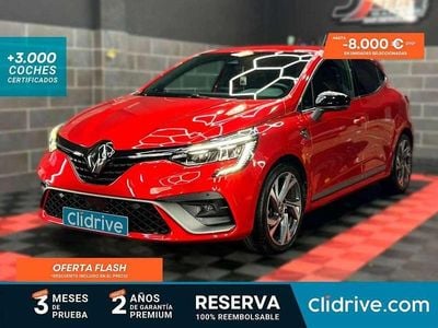 Usado Renault Clio IV RS Line 101 CV (74 kW) 2019 Rojo Utilitario