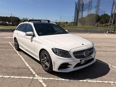 Usado Mercedes C220 194 CV (142 kW) 2020 Blanco Familiar