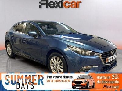 Usado Mazda 3 Style 120 CV (88 kW) 2017 Azul Berlina