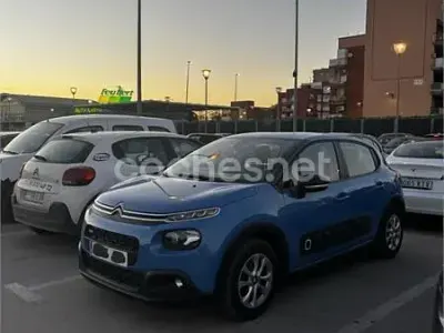 Usado Citroën C3 Feel 68 CV (50 kW) 2017 Azul Berlina