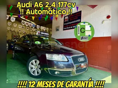 Usado Audi A6 Sport 177 CV (130 kW) 2006 Azul Berlina
