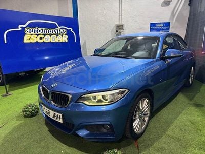 Usado BMW 218 M Sport 143 HP (105 kW) 2014 Azul Coupé