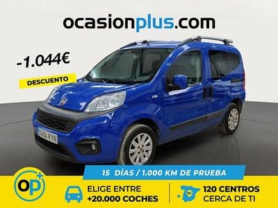Azul Usado 2019 Fiat Qubo Lounge Monovolumen | 11.190 € (Precio justo)