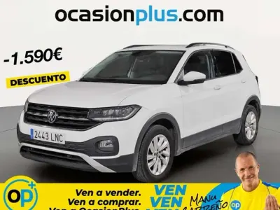 Usado VW T-Cross Advance 95 CV (69 kW) 2021 Blanco SUV