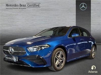 Usado Mercedes A250 AMG line 218 CV (160 kW) 2025 Azul Berlina